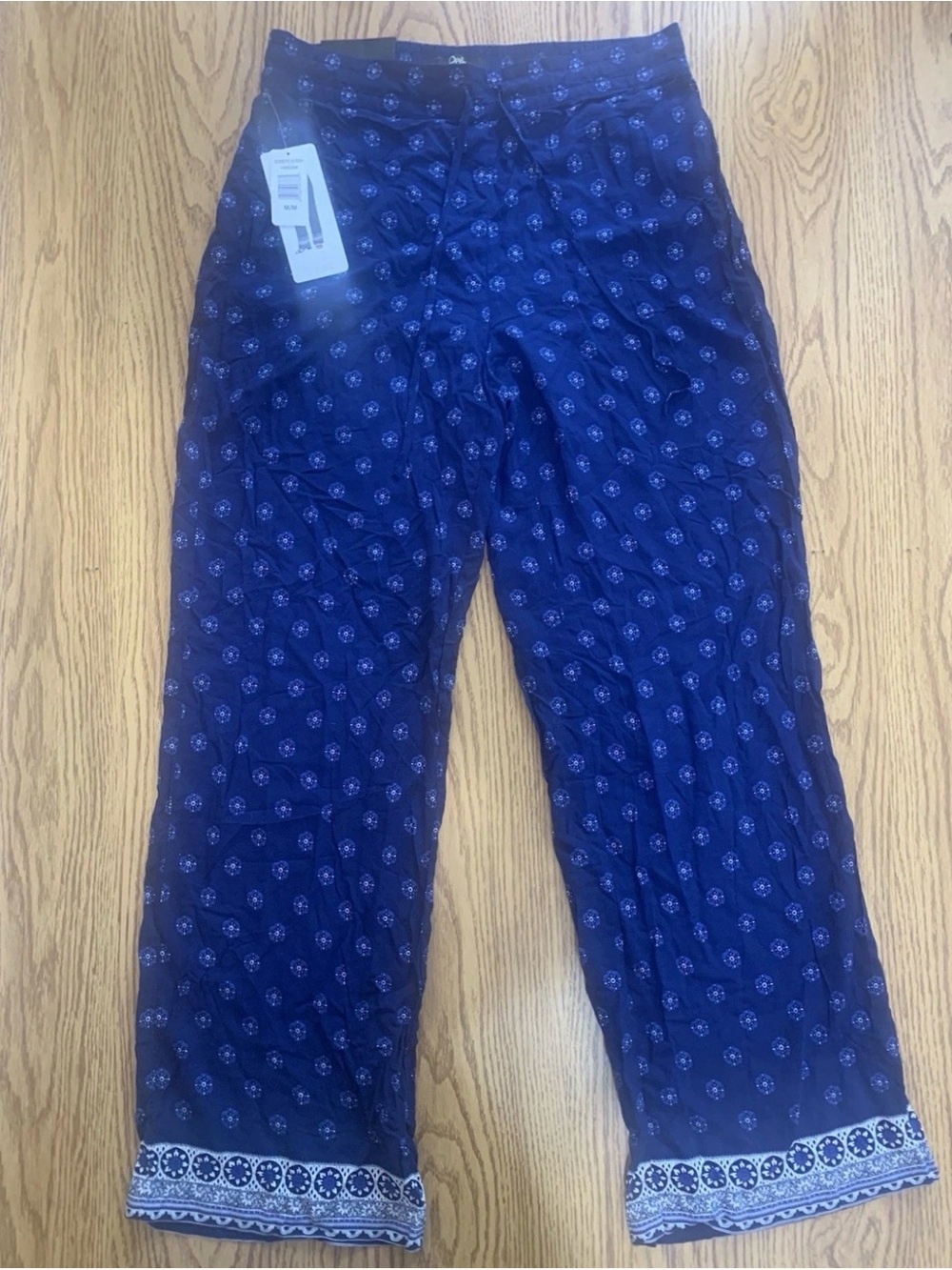 Dalia Sits At The Waist Palazzo Pant M/M NEW WITH TAGS